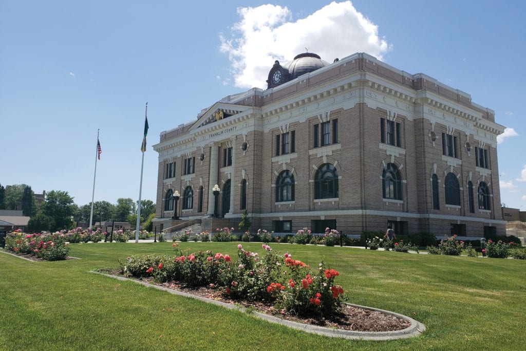 The Tri-Cities is no architectural wasteland. The Franklin County Courthouse, constructed in 1911, is a handy example, but it’s not alone. The region is dotted with architectural gems, some prominent and many not. Photo by Wendy Culverwell .