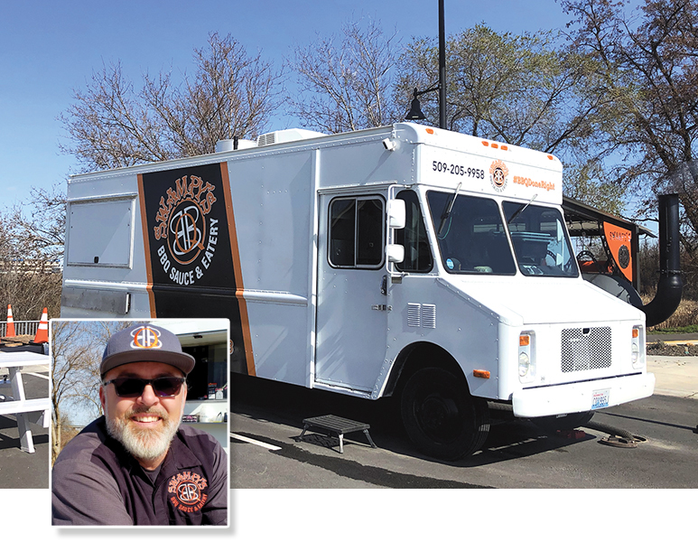 Ron Swanby, owner of Swampy’s BBQ Sauce & Eatery, says it’s time for the region’s food truck operators to unite and advocate for their industry. (Photo by Wendy Culverwell) 