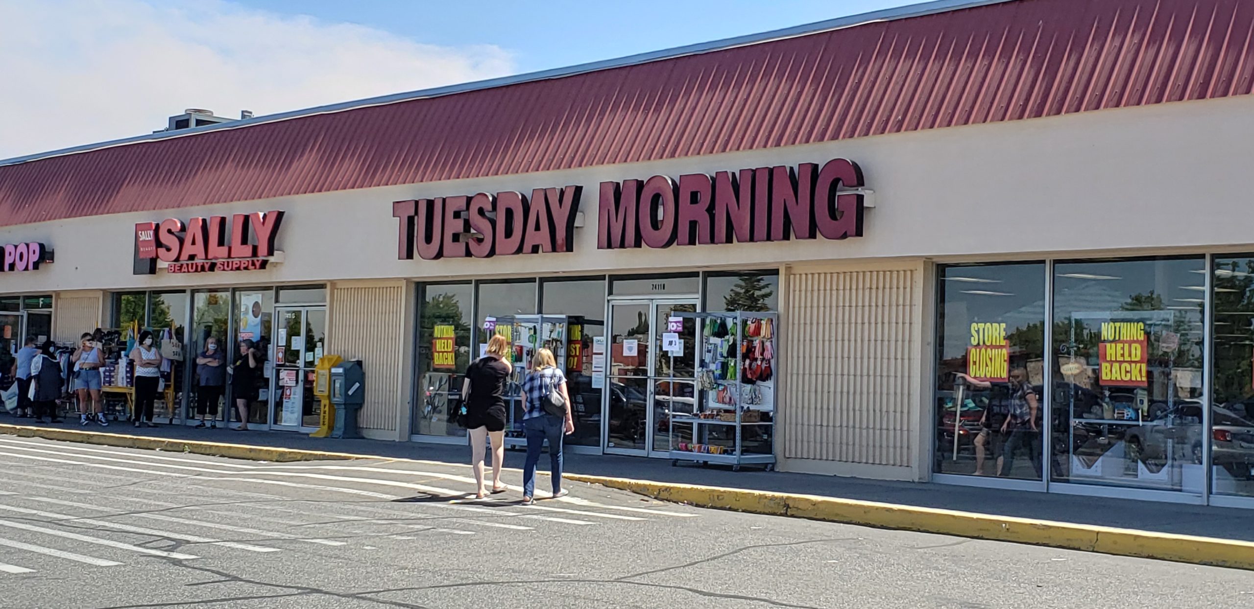 Home furnishings retailer Tuesday Morning will close its Kennewick store at 7411 W. Canal Drive after filing for protection from creditors under Chapter 11 of the U.S. Bankruptcy Code in May. The company cited  financial pressures of the Covid-19 pandemic. (TCAJOB photo) 
