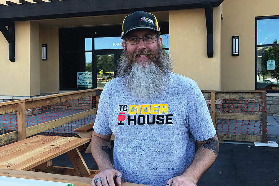 Nate Steele opened the new TC Cider House at 1082 George Washington Way in Richland in late October. (Courtesy Nate Steele)