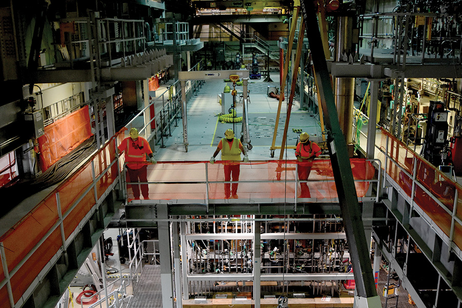 Local officials, including Washington’s congressional delegation, are working to ensure the new leaders in the executive branch understand the complex cleanup work that needs to continue at Hanford. (Courtesy Bechtel National Inc.)