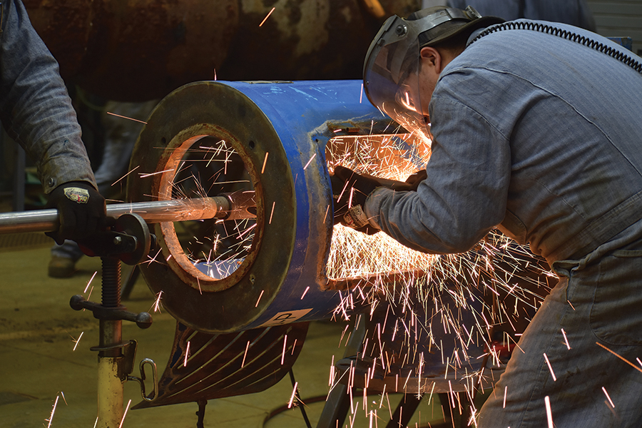 Fabrication and welding are among the many services offered at Pasco Machine’s 20,000-square-foot facility at 518 W. Columbia St. in downtown Pasco. (Courtesy Pasco Machine)