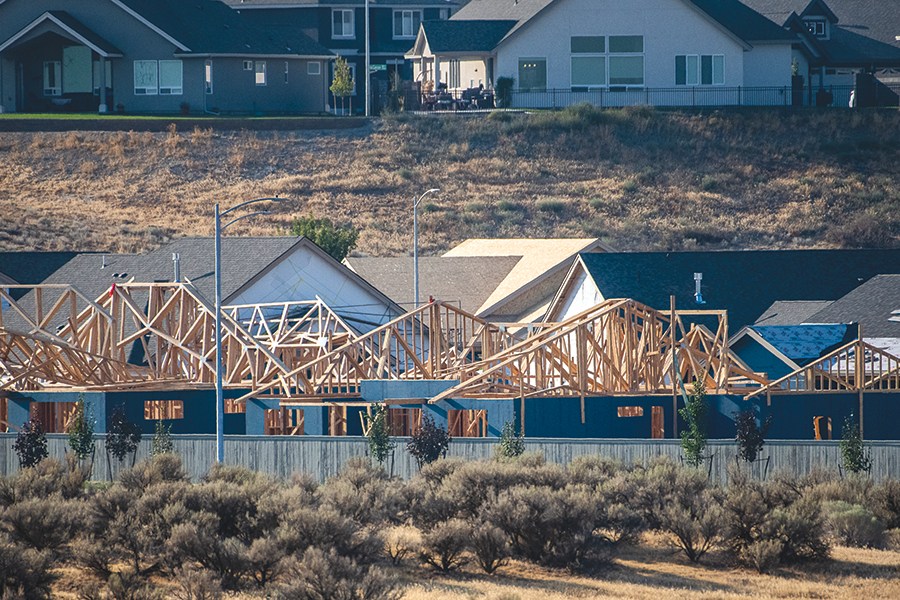 Development in the Horn Rapids area in Richland. (Photo by Scott Butner Photography)