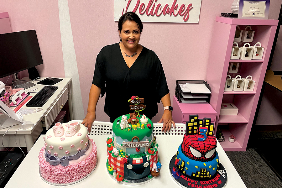 Delicakes by Angelica is located in a storefront at 110 S. Fourth Ave. In the Pasco Specialty Kitchen in downtown Pasco by appointment. (Photo by Robin Wojtanik)