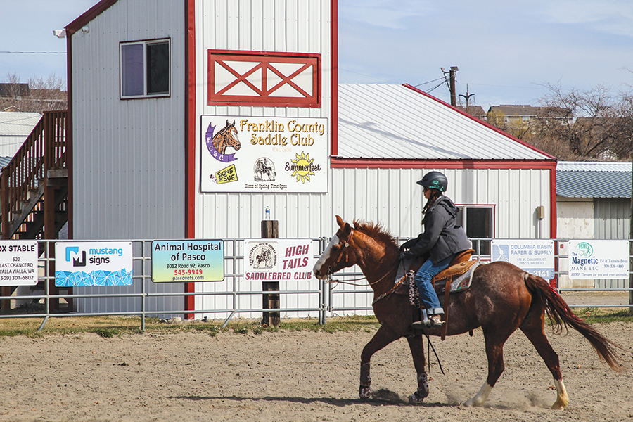 The Franklin County Saddle Club applied for nonprofit status to harness community support to pay for future upgrades at its 15-acre Pasco facility. (Photo by Jamie Council)