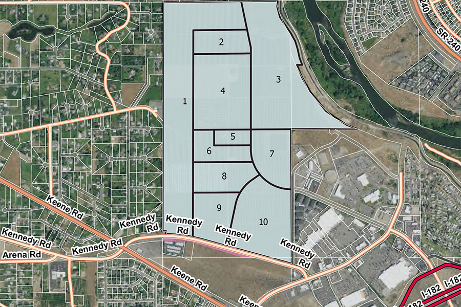 The state Department of Natural Resources confirmed it is negotiating a lease with Costco for DNR-owned land in the Queensgate area of Richland. (Courtesy Washington State Department of Natural Resources)