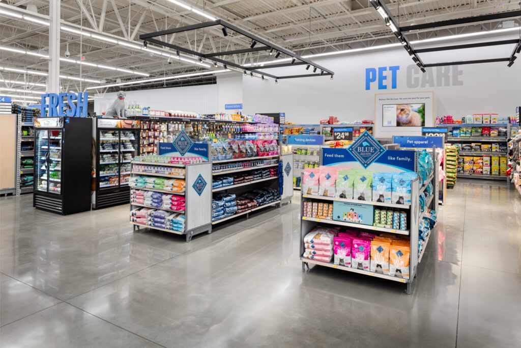 Among the $1 million in improvements recently completed at the new Kennewick Walmart are new home decor displays and concrete flooring throughout the store at 2720 S. Quillan St. (Courtesy Walmart)
